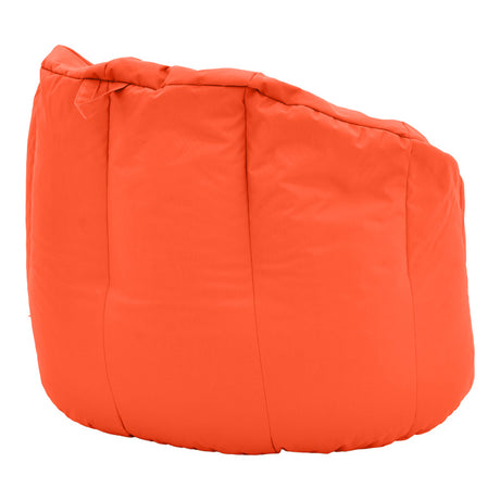 Taburet impermeabil Kerlon, Piele ecologica, Portocaliu, 80x65 cm