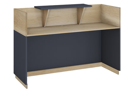 Receptie Lotus stejar - Gri inchis 180x70x110cm