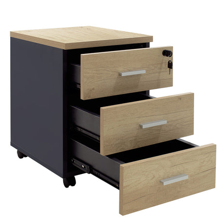 Corp mobil Lotus Stejar-Gri inchis 40x47x55cm