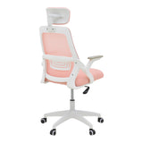 WHITE FRAME - PINK MESH