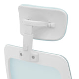 WHITE FRAME - LIGHT BLUE MESH