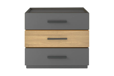 Noptiera Sonlen Sonoma-carbon 60x40x66 cm