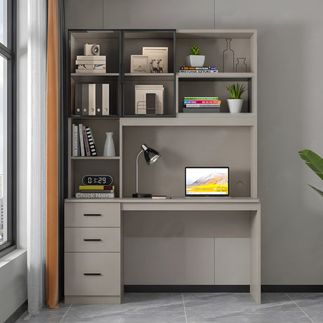 Birou-Biblioteca Citoro, bej 120x50x180 cm