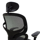 Scaun de birou manager, neagra, 65x65x122 cm