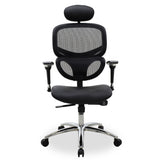Scaun de birou manager, neagra, 65x65x122 cm