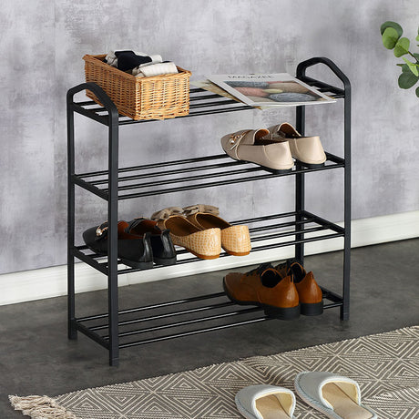 Suport Pantofi Ramon 12 Perechi Negru 62x20x62 cm