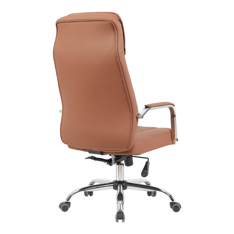 Scaun de birou managerial Morales, Maro, 60x70x124 cm