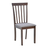 Masă de sufragerie extensibilă Mabor-Houston, Lemn, Nuc, 120-150x80x73, 8 cm