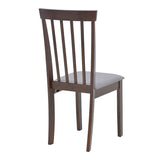 Masă de sufragerie extensibilă Mabor-Houston, Lemn, Nuc, 120-150x80x73, 8 cm