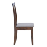 Masă de sufragerie extensibilă Mabor-Houston, Lemn, Nuc, 120-150x80x73, 8 cm