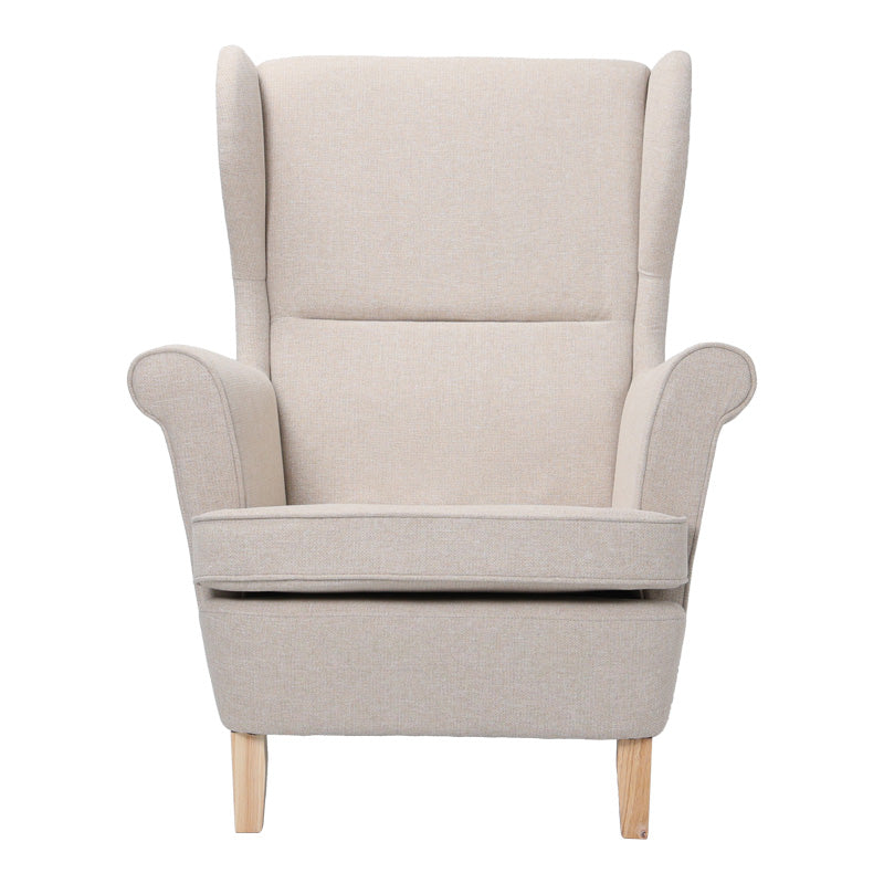 CREAM - NATURAL WOODEN LEGS