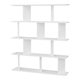 Raft Ratu Sonoma-negru 120x24x141cm - Alb