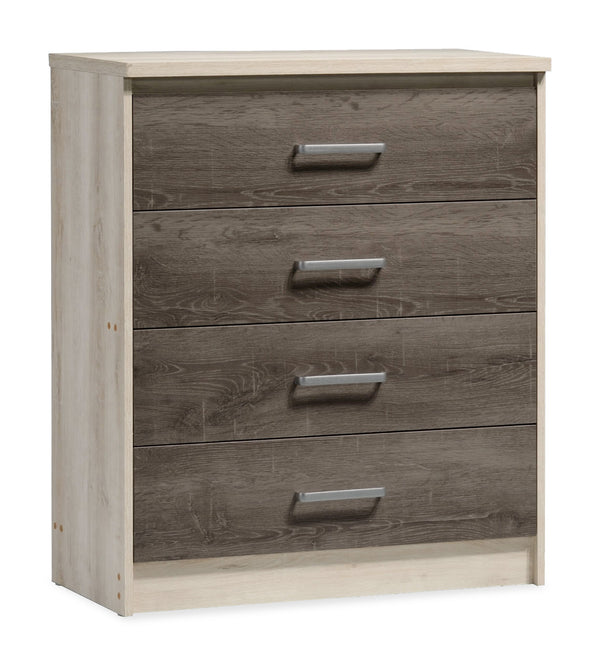 Comoda cu 4 sertare OlympusStejar 80x40x95 40x80
