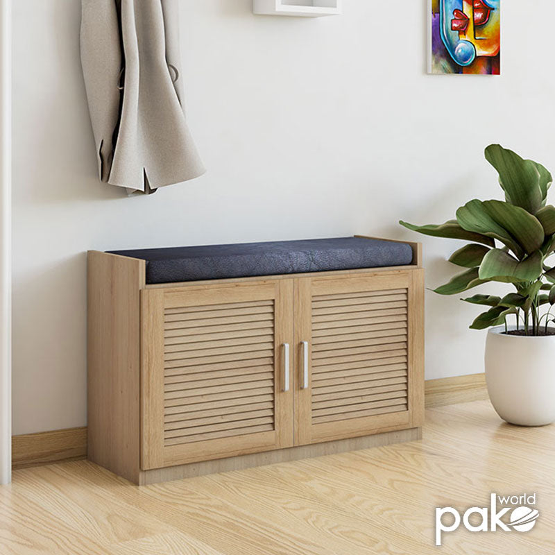 Dulap pantofi cu banca Crispy  94x34.5x60cm - Sonoma