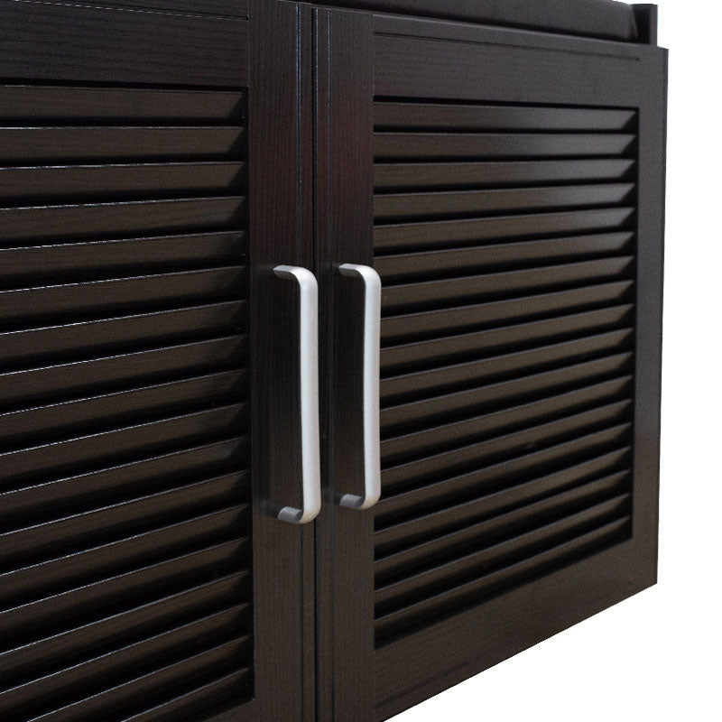 Dulap pantofi cu banca Crispy  94x34.5x60cm - Maro