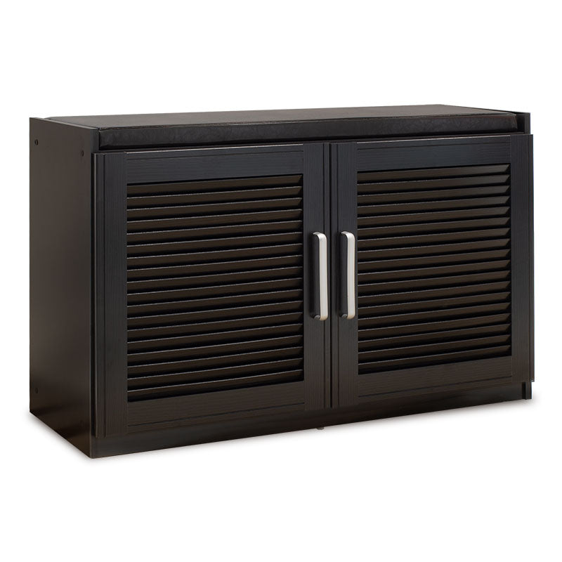 Dulap pantofi cu banca Crispy  94x34.5x60cm - Maro