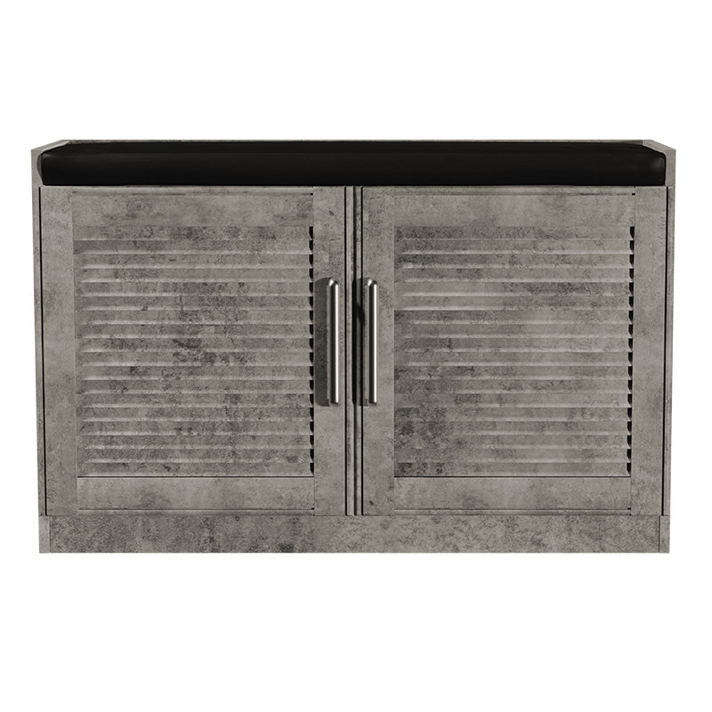 Dulap pantofi cu banca Crispy  94x34.5x60cm - Antracit
