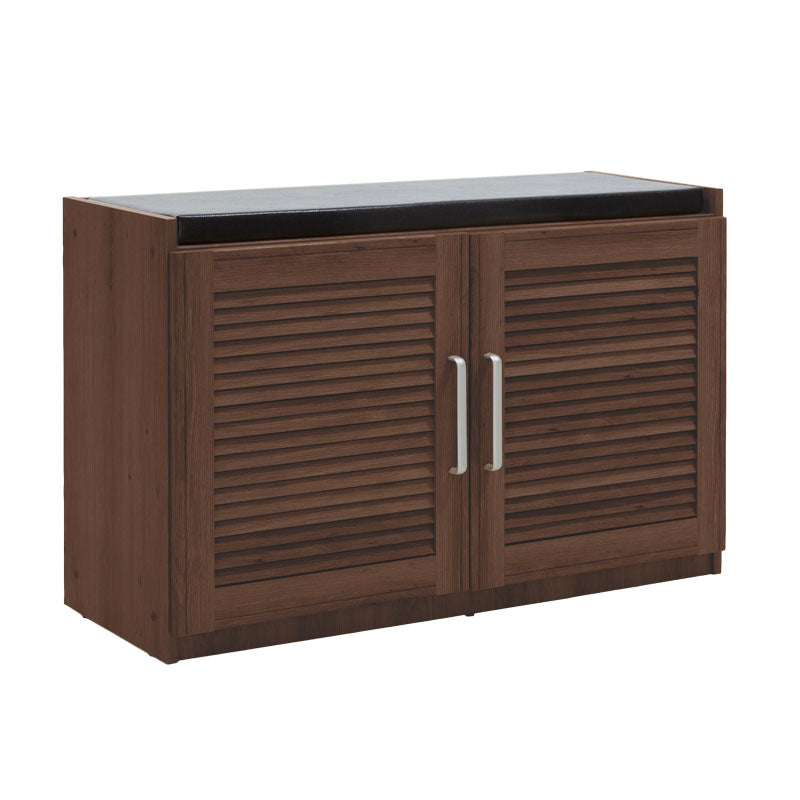 Dulap pantofi cu banca Crispy  94x34.5x60cm - Nuc