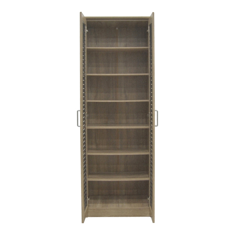 Dulap pentru pantofi cu capacitate 21 perechi Sante, Lemn, 60x37x183 cm