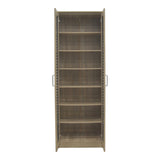 Dulap pentru pantofi cu capacitate 21 perechi Sante, Lemn, 60x37x183 cm