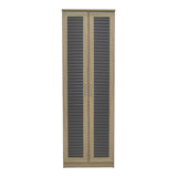 Dulap pentru pantofi cu capacitate 21 perechi Sante, Lemn, 60x37x183 cm