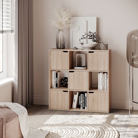 Biblioteca Bookel, Sonoma 88x28x89 cm