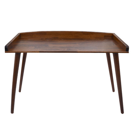 Birou Brady din lemn de pin Natural de nuc 119x59x75 cm