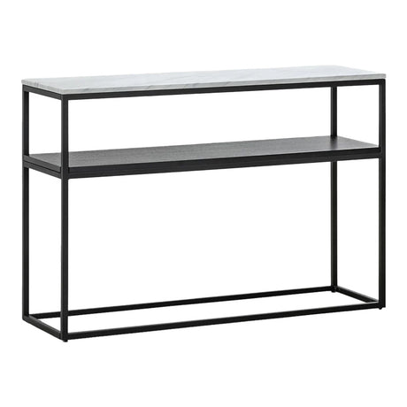 WHITE MARBLE  - BLACK METAL