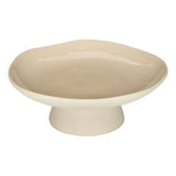 Decorațiune metal Decorative bowl Orezan ceramic bej Ø28x10cm