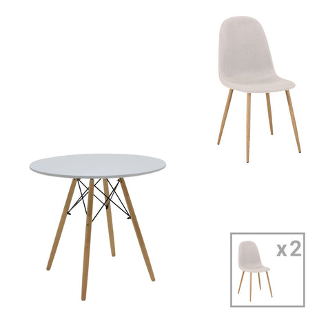 WHITE - NATURAL -BEIGE