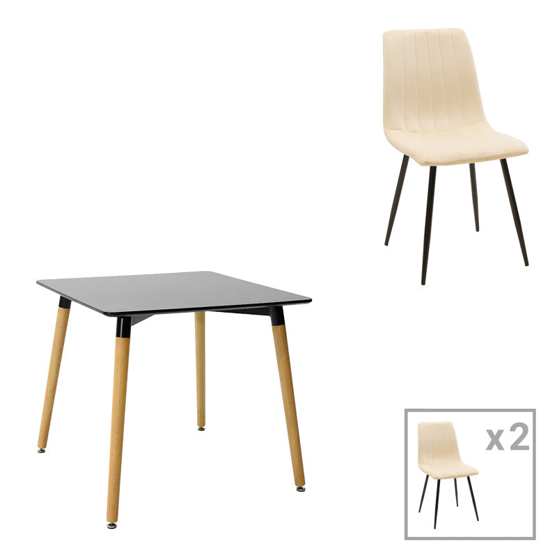 WHITE - BEIGE - BLACK - NATURAL