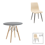 BLACK - NATURAL - BEIGE