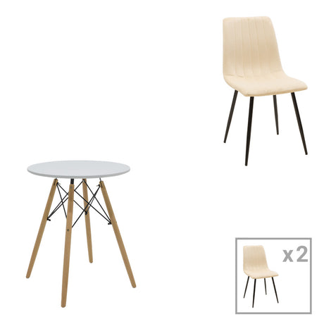 WHITE - NATURAL - BEIGE