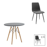 DARK GREY - BLACK - NATURAL