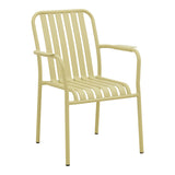 Set dining exterior Heven Vista, 7 piese, Champagne, aluminiu, 120x70x72 cm