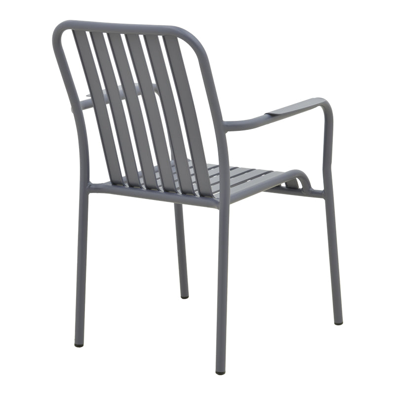 Set dining exterior Heven Vista, 7 piese, Antracit, aluminiu, 150x80x72 cm