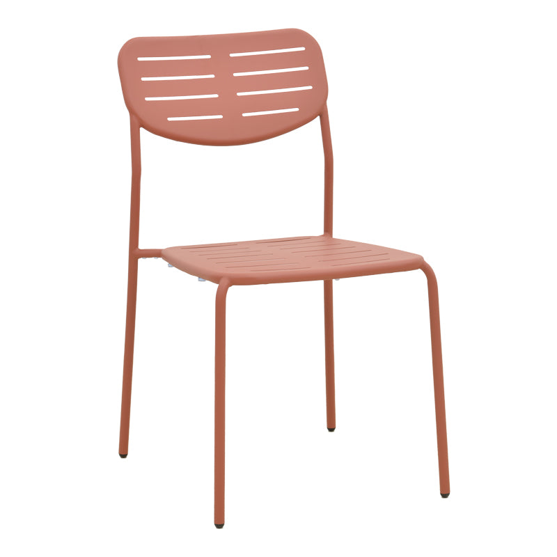 Moraja Deraby I set 3 piese terracotta metal 70x70x73cm, Teracotă