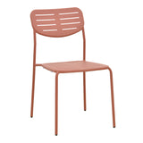 Moraja Deraby I set 3 piese terracotta metal 70x70x73cm, Teracotă