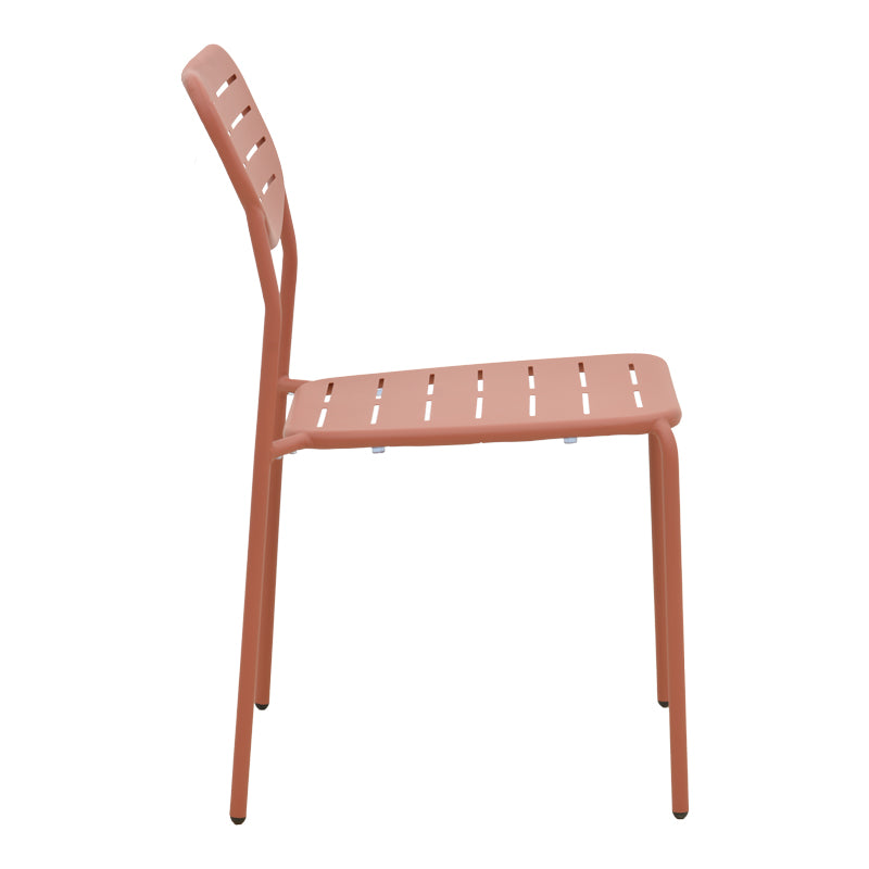 Moraja Deraby I set 3 piese terracotta metal 70x70x73cm, Teracotă
