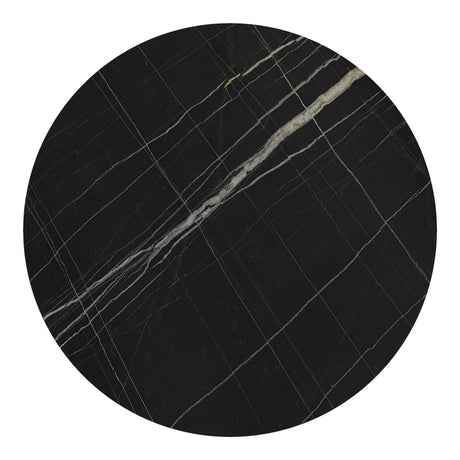 Blat masa Relian D80 cm, marmura neagra, 12 mm, 80x80x1 cm