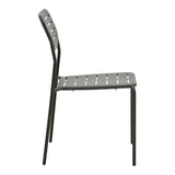 Scaun de exterior Deraby, Negru, 52x46x83 cm