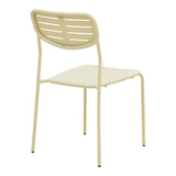 Scaun de exterior Deraby, Crem, 52x46x83 cm