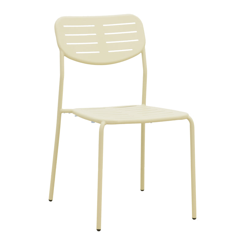 Scaun de exterior Deraby, Crem, 52x46x83 cm