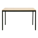 Masă extensibilă Extento, Lemn/Metal, 120-180x74x75 cm, Naturală