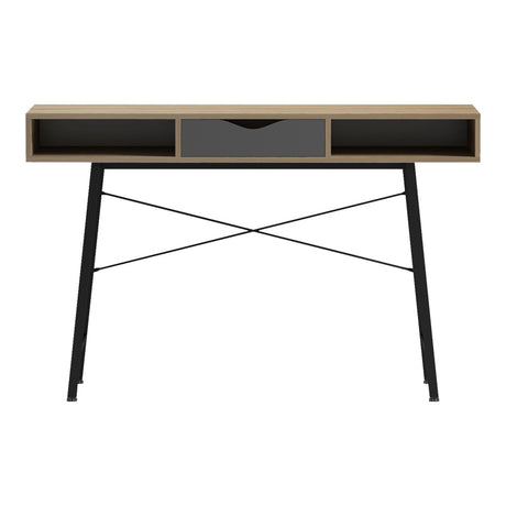 Birou Komo, Gri Sonoma 120x48x76 cm