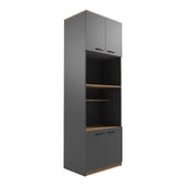 OAK - DARK GREY