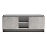 Pantofar cu banca Zulla, 110x37x43 cm - Bej-Gri-Negru