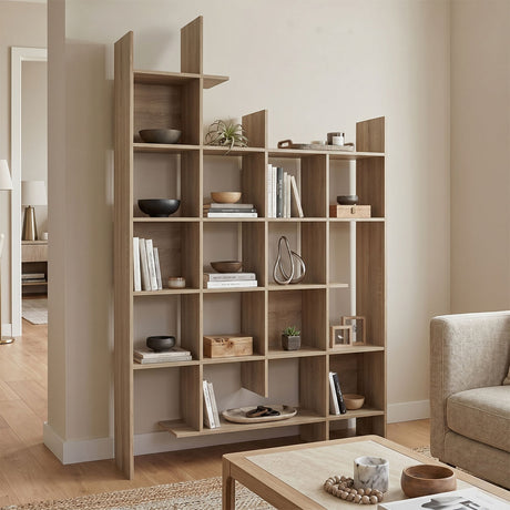 Manco Bibliotecă sonoma 122x26x188 cm