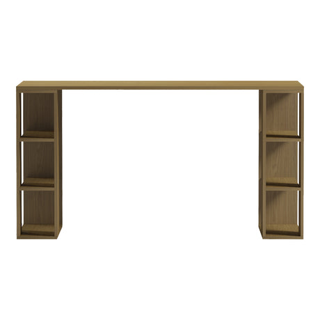 Birou Praga, Light Walnut, 140x60x75 cm