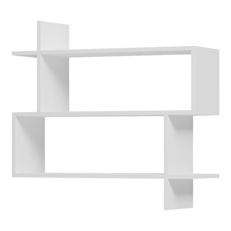 Raft de perete Parallel, Alb, 70x22x65.5 cm